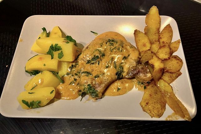 Koteletts in Knoblauchsauce von KlausThoma| Chefkoch Koteletts in Knoblauchsauce von KlausThoma| Chefkoch