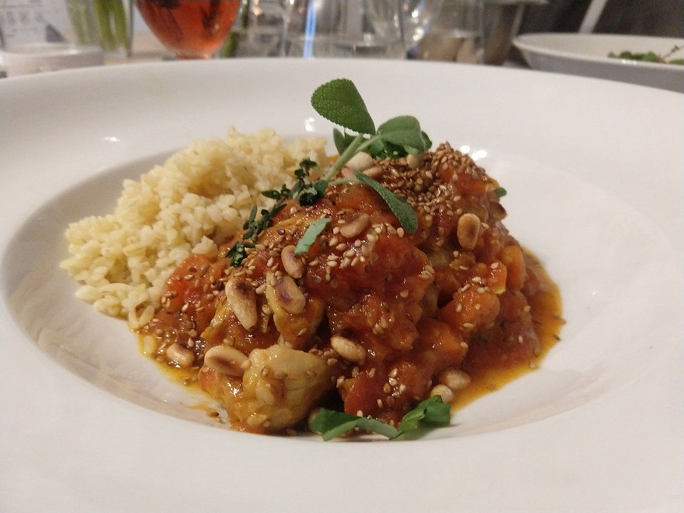 Tajine mit Huhn und Sesam von reveur | Chefkoch