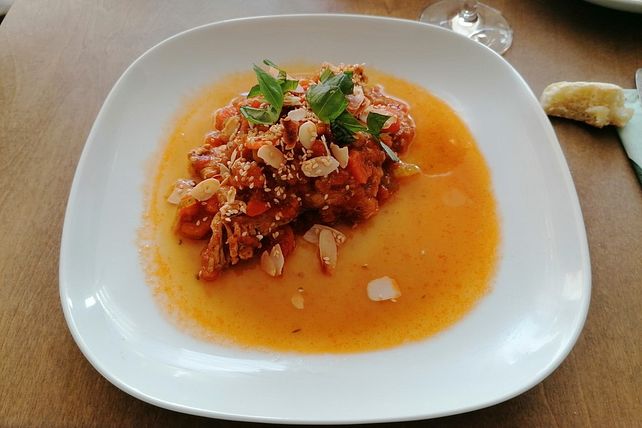 Tajine mit Huhn und Sesam von reveur| Chefkoch