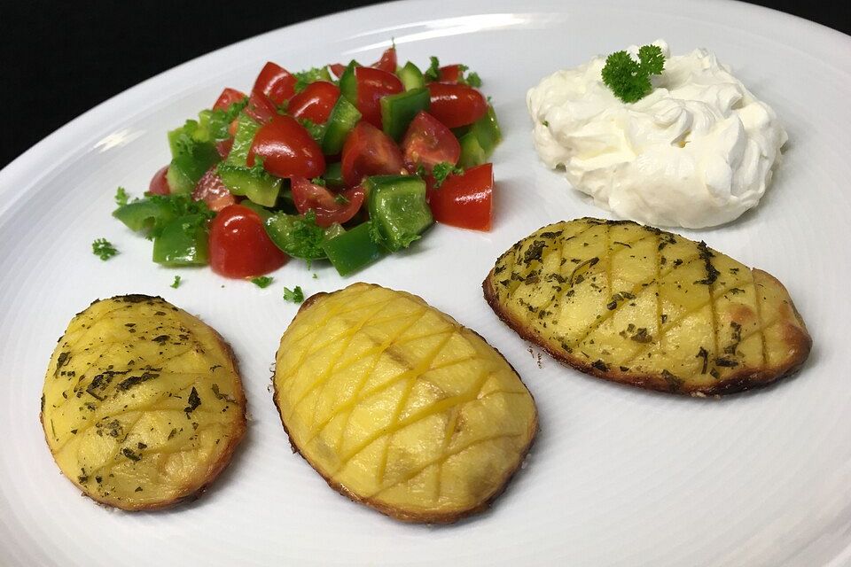 Paprika - Tomaten - Salat