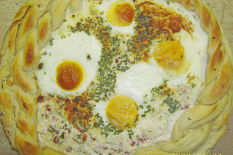 Eier - Schinken - Kuchen