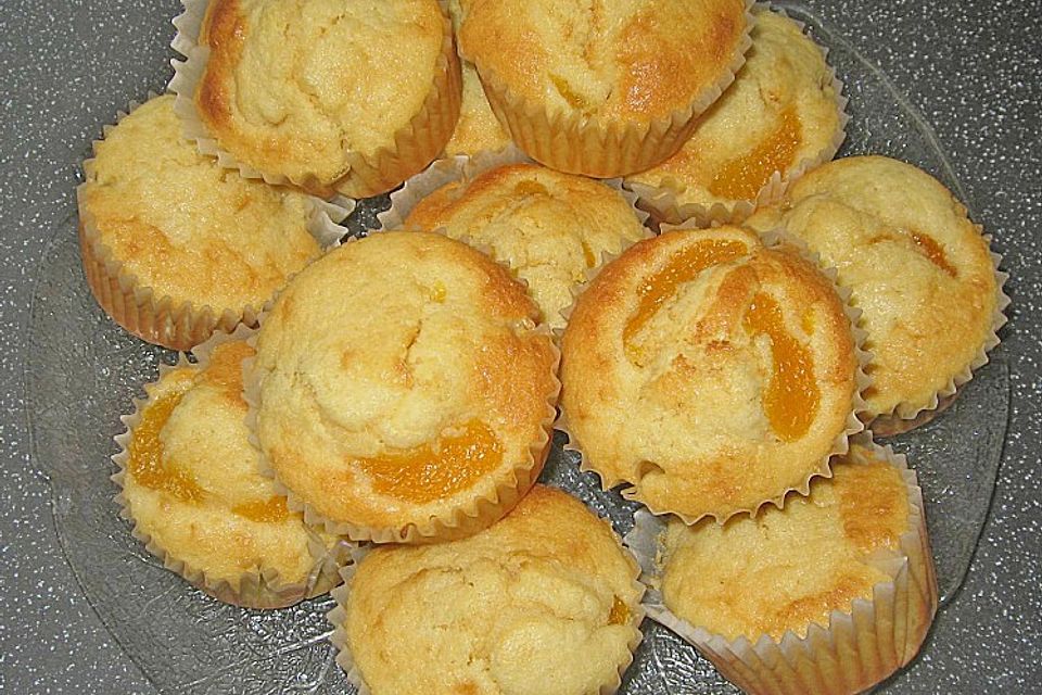 Kokos Muffins mit Mandarinen