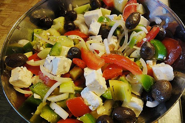 Griechischer Bauernsalat | Chefkoch