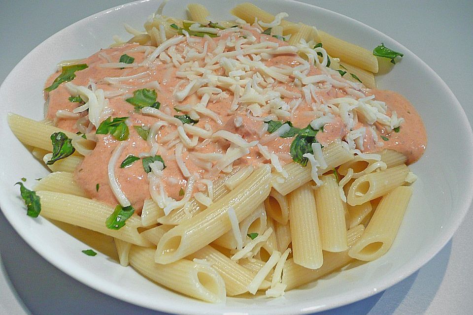 Spaghetti mit italienischer Tomatensauce