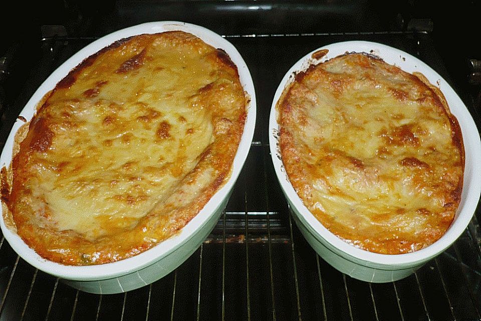 Linsen-Lasagne