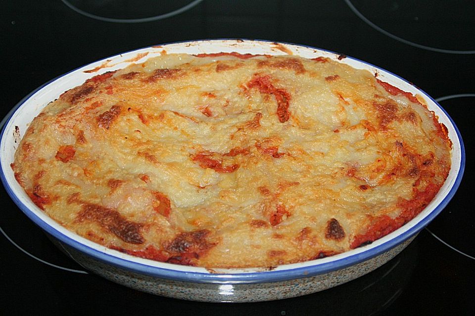 Linsen-Lasagne