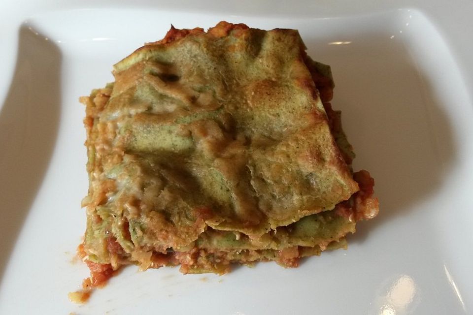 Linsen-Lasagne