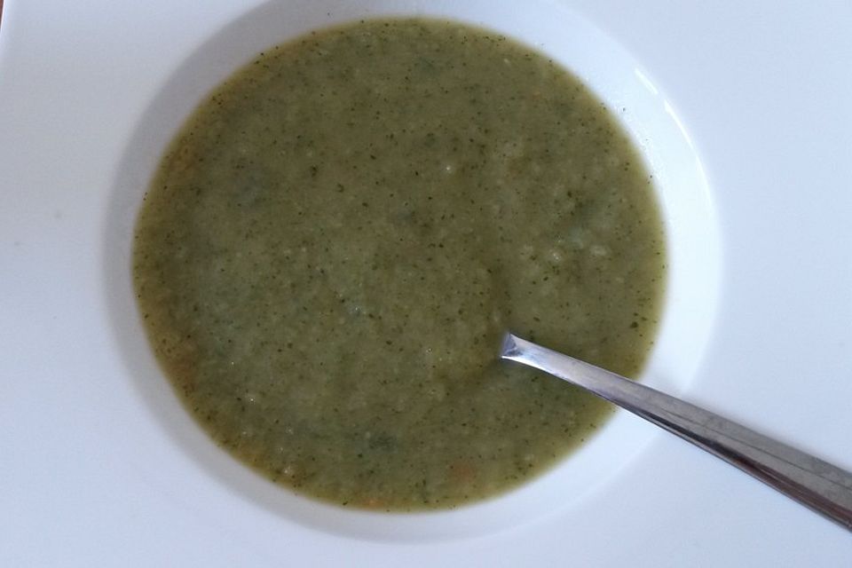 Zucchini - Frischkäse - Suppe