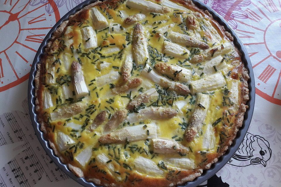 Spargelquiche