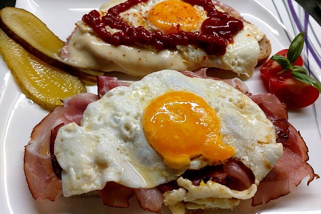 Schinkenbrot mit Spiegelei von Emmakugl| Chefkoch