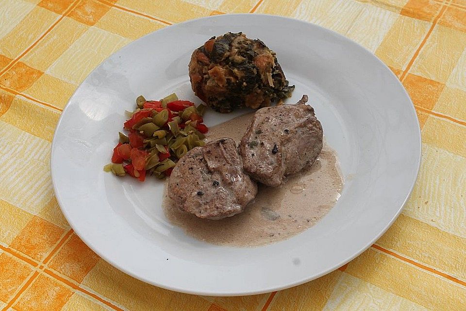 Bärlauch-Brezenknödel