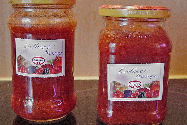 Erdbeer - Mango - Konfitüre von muenchnerkindl2| Chefkoch