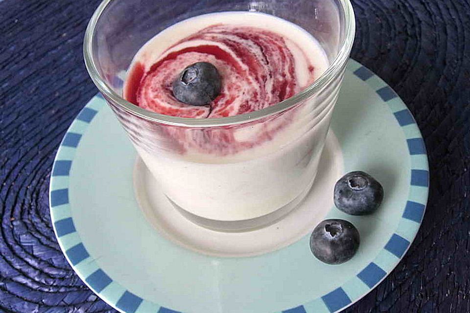 Blaubeeren - Joghurt - Fool