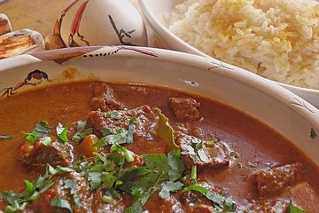 Bangladeshi Curry mit Lamm
