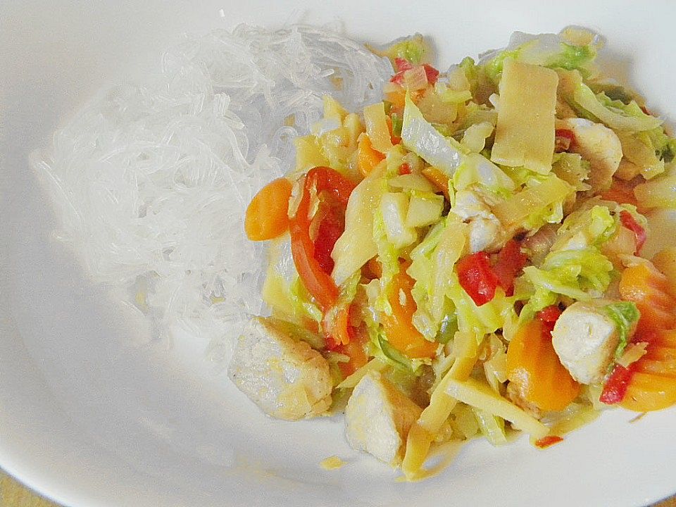 Chinesische Hähnchenpfanne von finni1989| Chefkoch