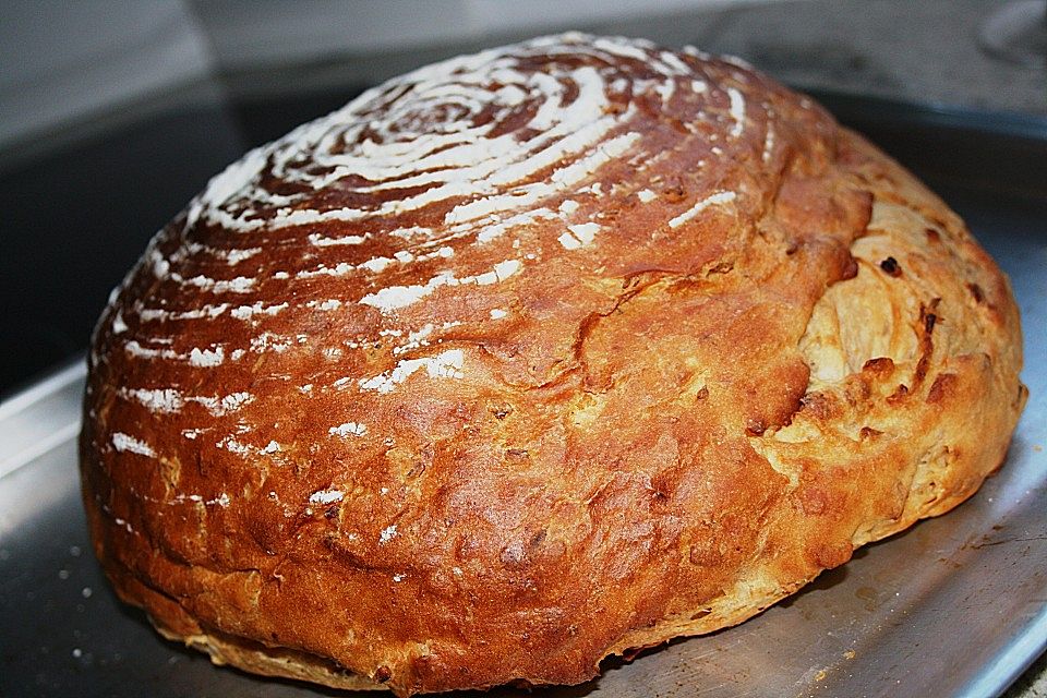 Röstzwiebel - Buttermilch - Brot