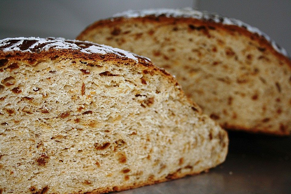 Röstzwiebel - Buttermilch - Brot