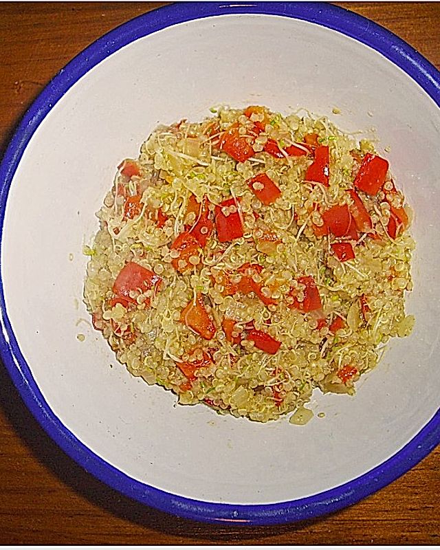 Quinoa mit Sprossen