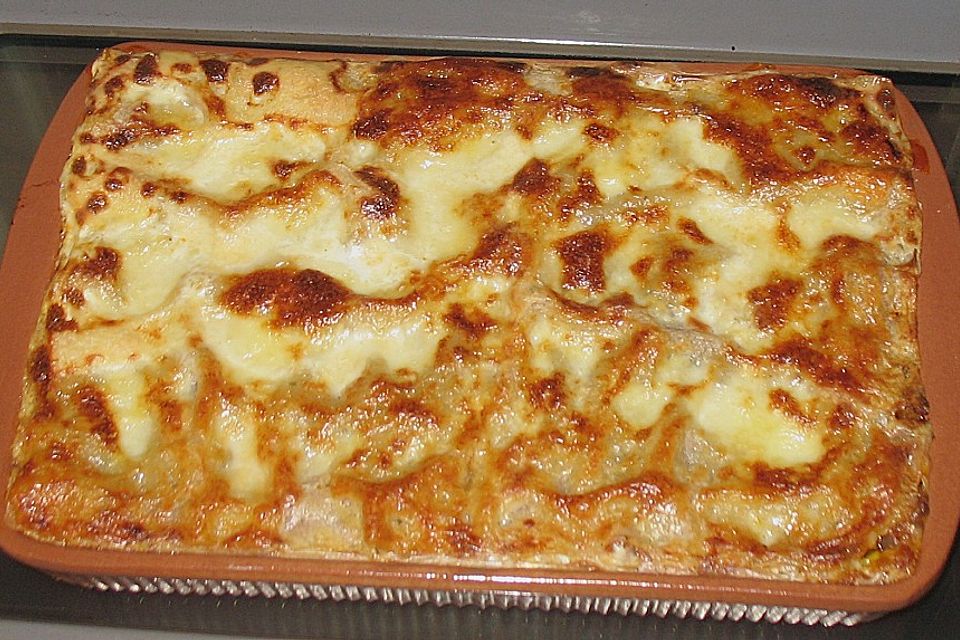 Lasagne al forno wie vom Italiener