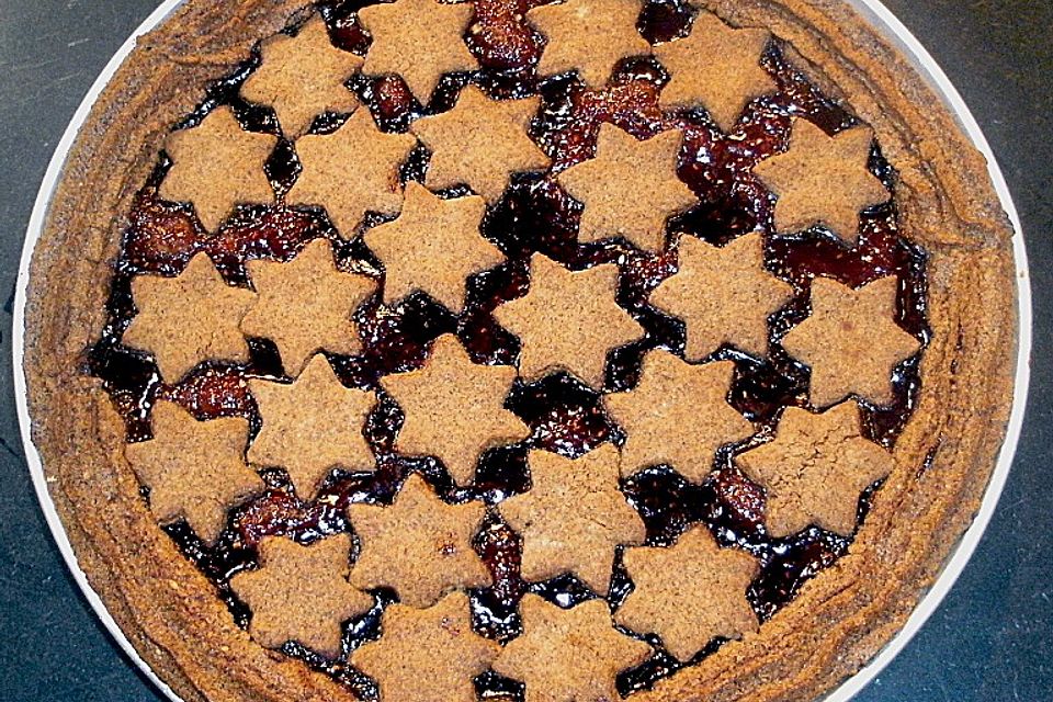 Linzer Torte mit Schraps