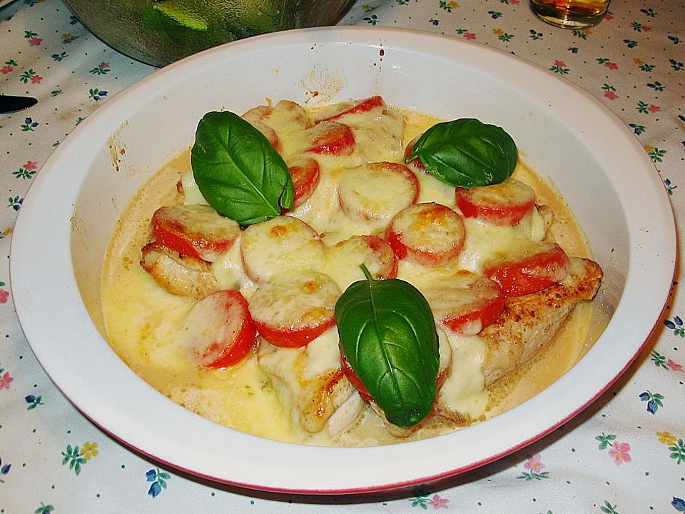 Putenschnitzel mit Mozarella von Puschi| Chefkoch