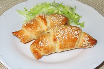 Würstchen-Croissants