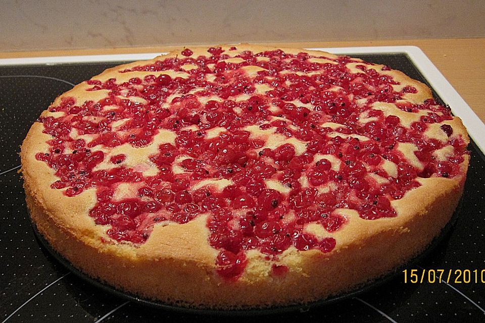 Melanies Ribiselkuchen