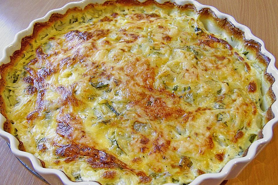 Bärlauch-Kartoffelgratin