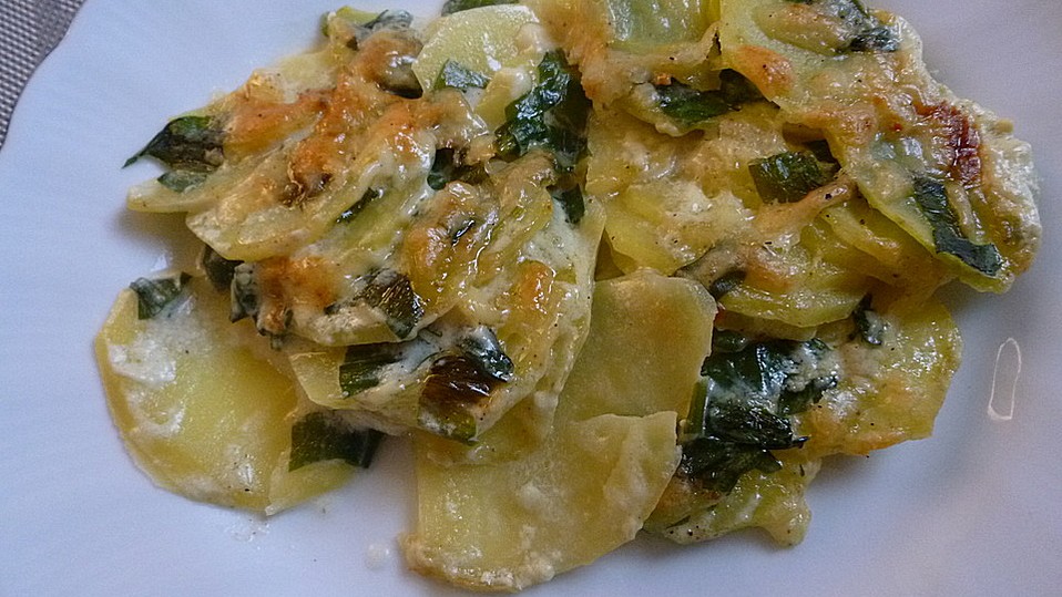Bärlauch-Kartoffelgratin von naddi1986