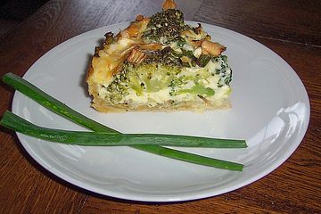 Brokkoli - Camembert - Quiche