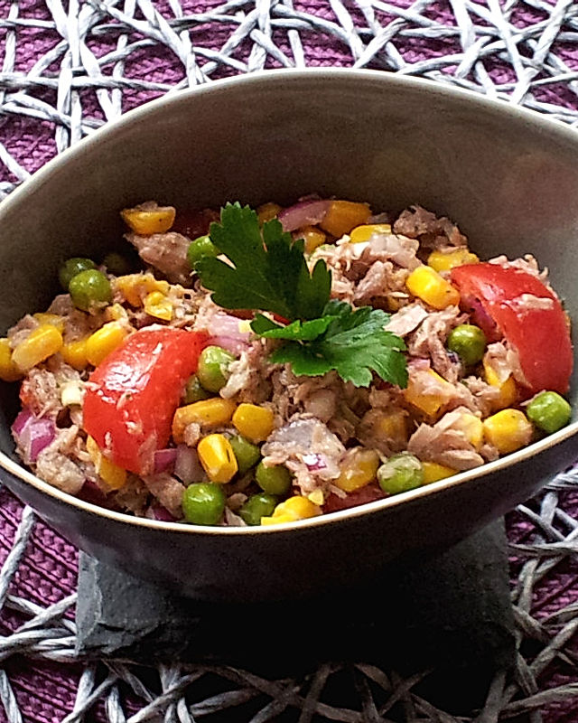 Illes leichter und leckerer Thunfisch - Tomaten - Salat