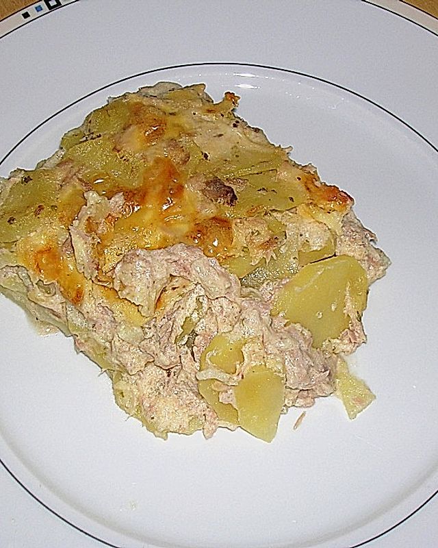 Thunfisch - Kartoffel - Lasagne a la Mäusle