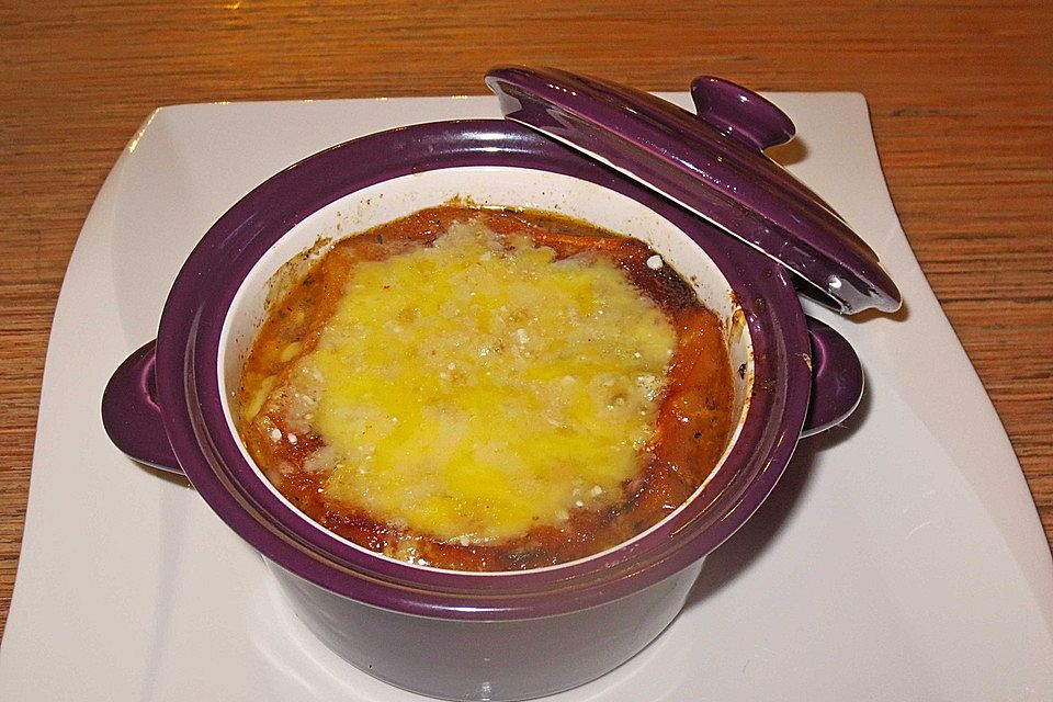 Französische Zwiebelsuppe