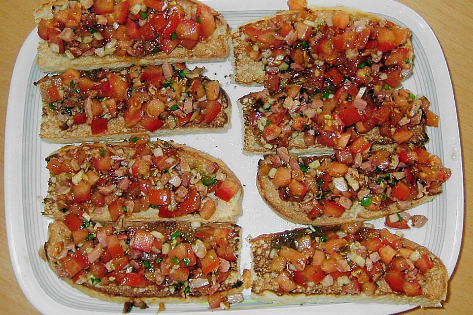 Fränkisches Bruschetta