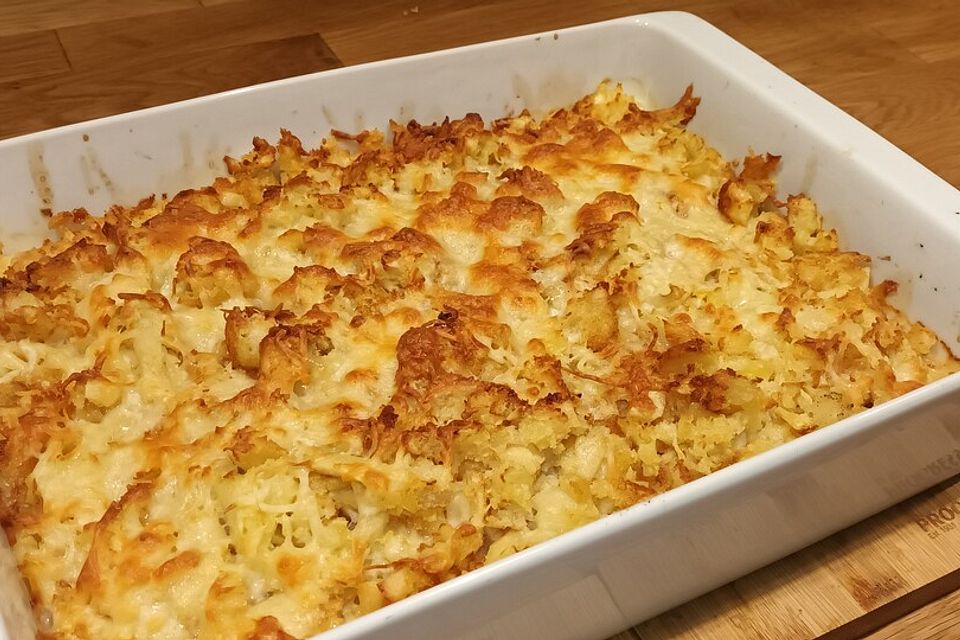 Rösti - Kasseler - Auflauf