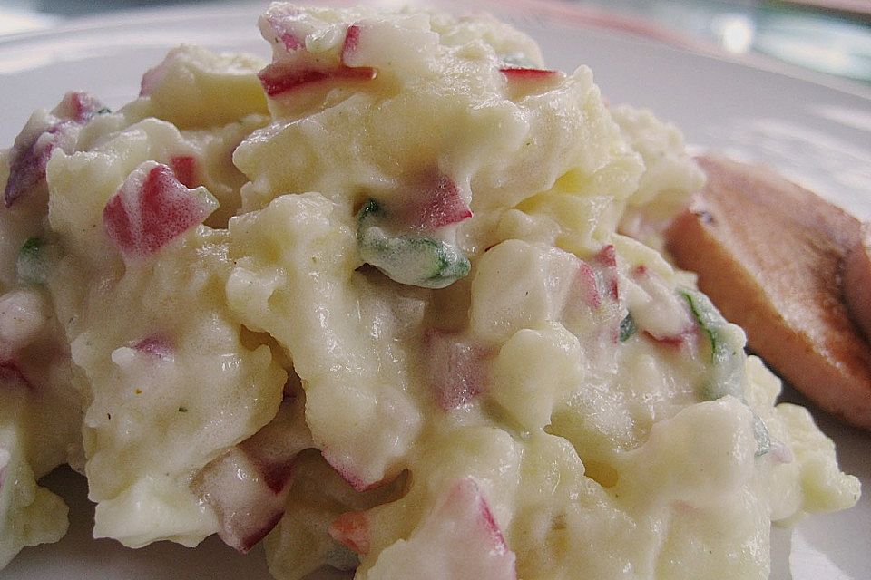 Sommerlich - leichter Kartoffelsalat