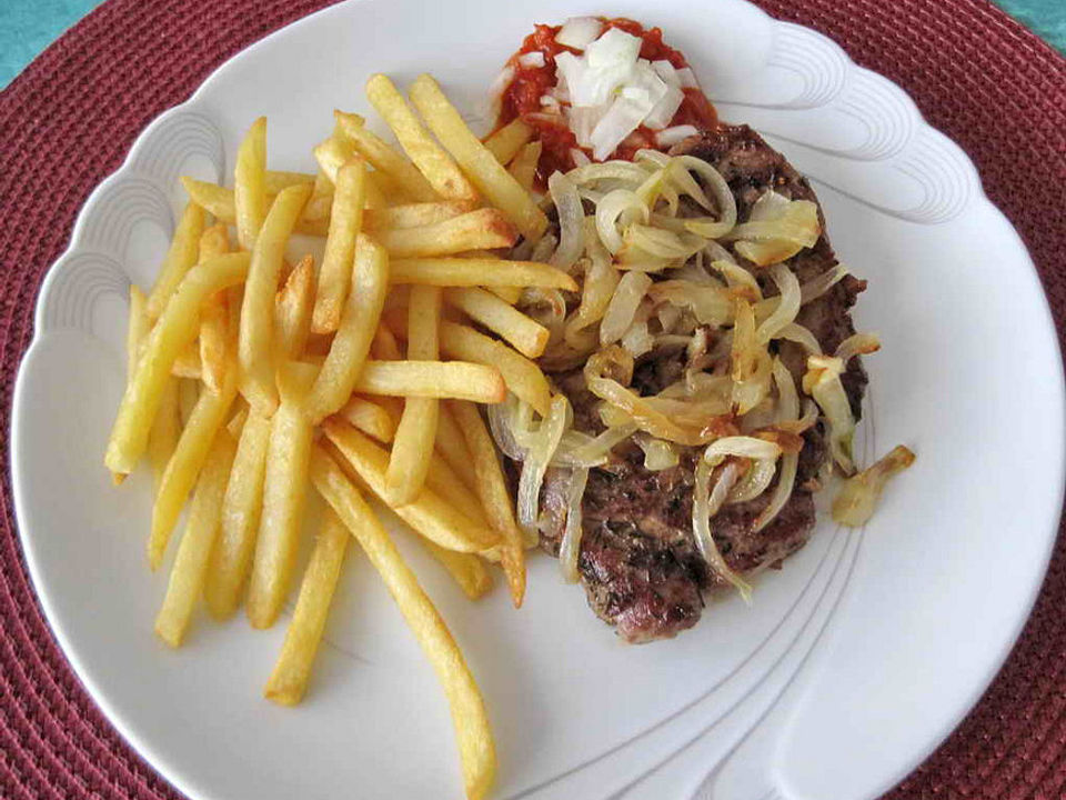 Senf - Zwiebelbeize für Steaks von Katzelalu| Chefkoch