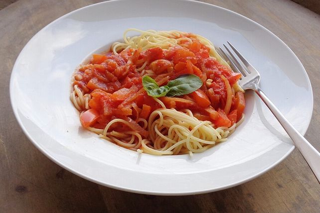 Paprika - Tomaten - Sauce von ladybird78| Chefkoch