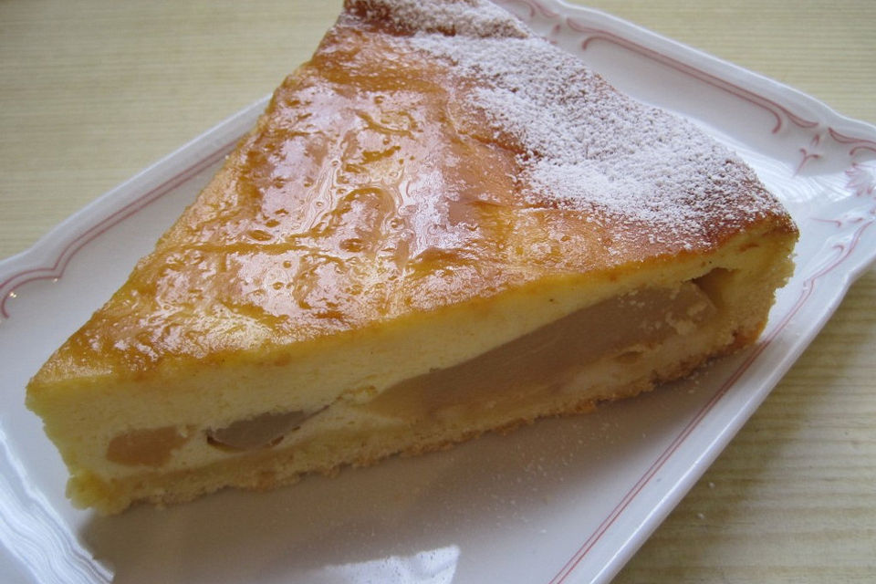 Illes leichter Hefeteig - Quarkkuchen mit Früchten