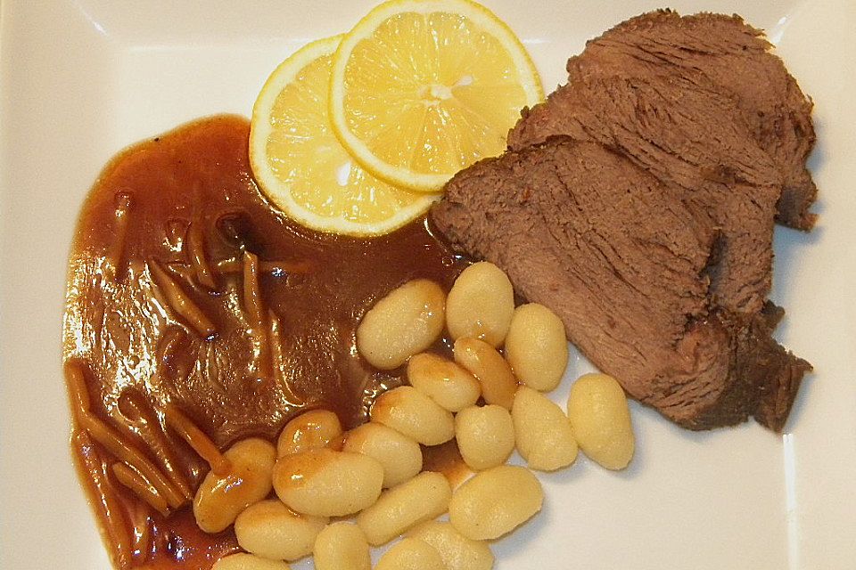 Asiatischer Rinderbraten