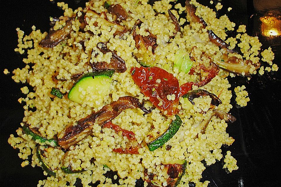 Couscous als Beilage oder Salat