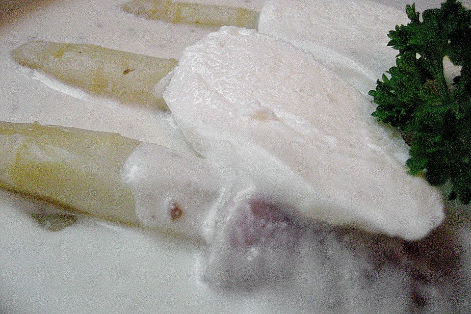 Spargel überbacken