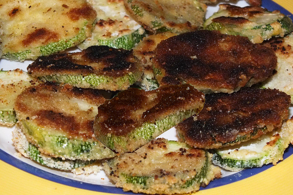 Gebratene Zucchini