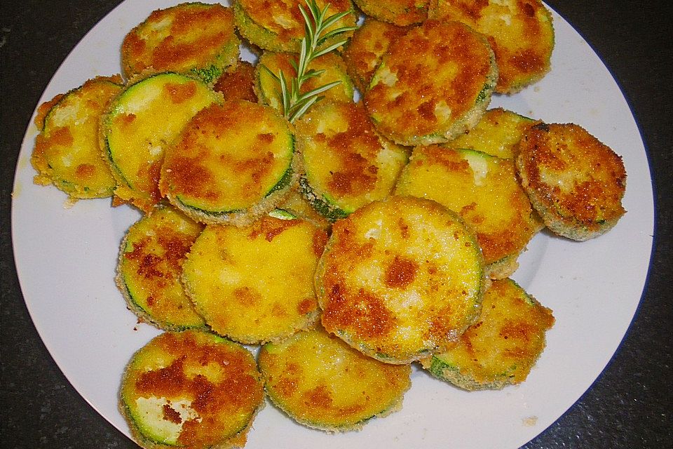 Gebratene Zucchini