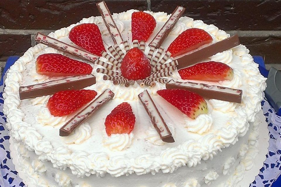 Yogurette-Torte