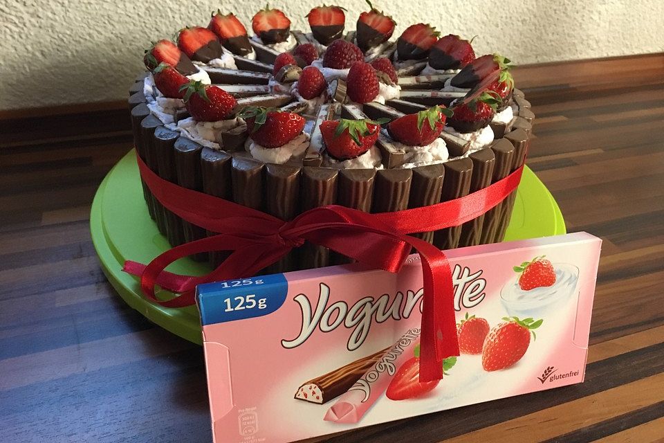 Yogurette-Torte