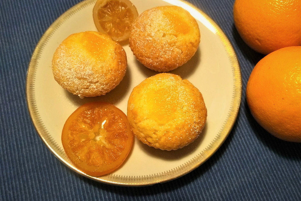 Orangen - Muffins