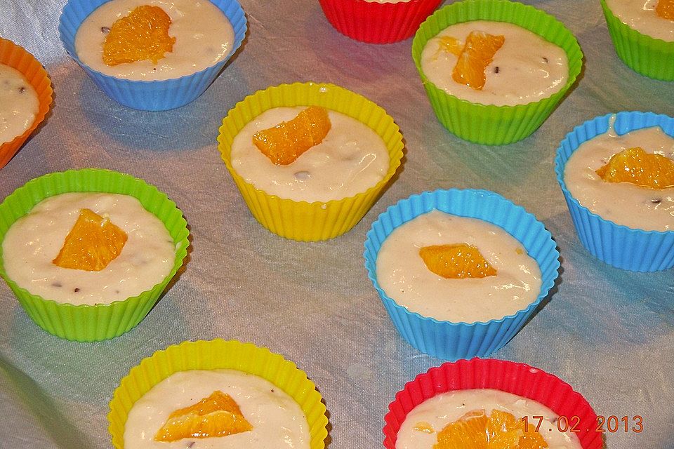 Orangen - Muffins