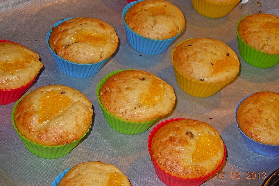 Orangen - Muffins