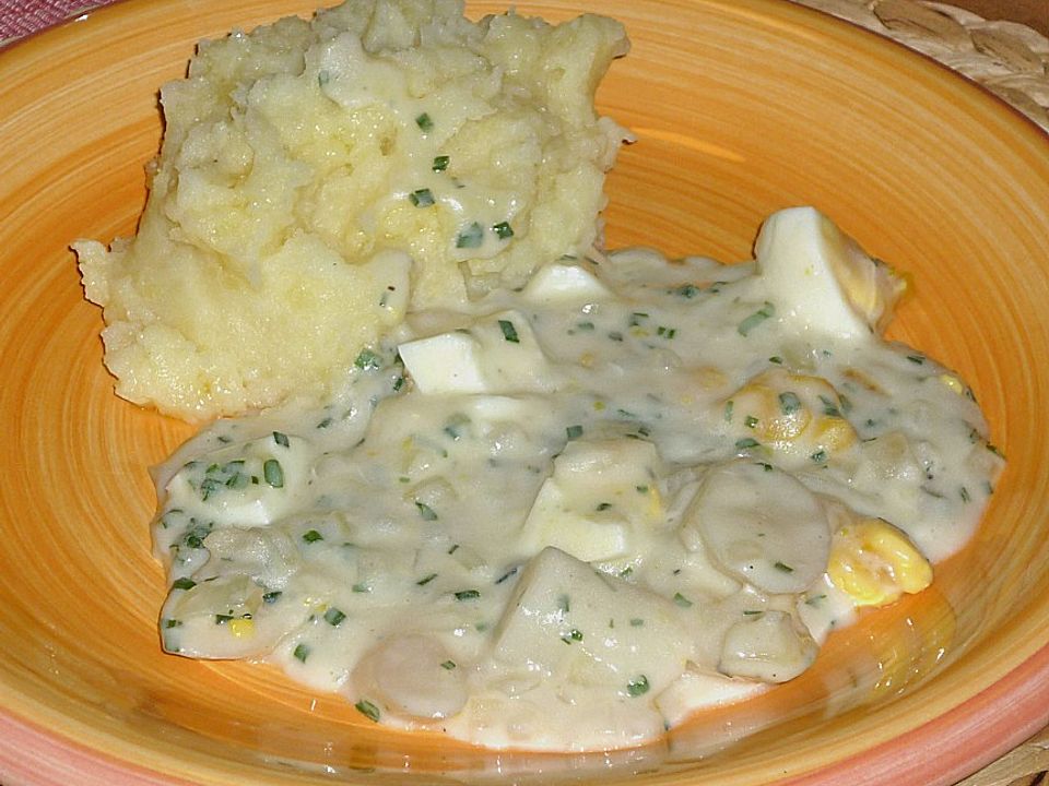 Brillas Thunfischragout mit Ei und Schwarzwurzeln von brilla| Chefkoch